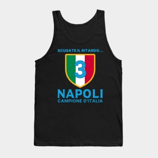 Napoli Campione 2023 - black version Tank Top